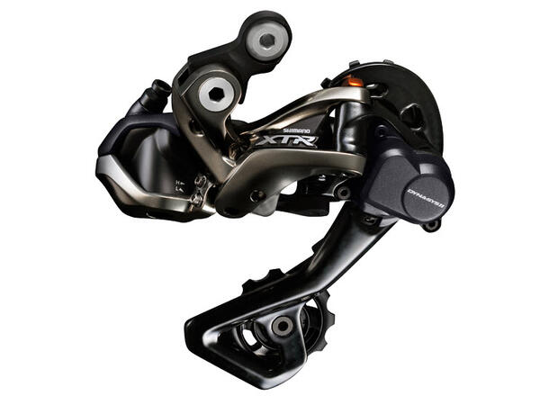 Shimano XTR Di2 M9050 Shadow+ Bakgir 11-delt, medium cage